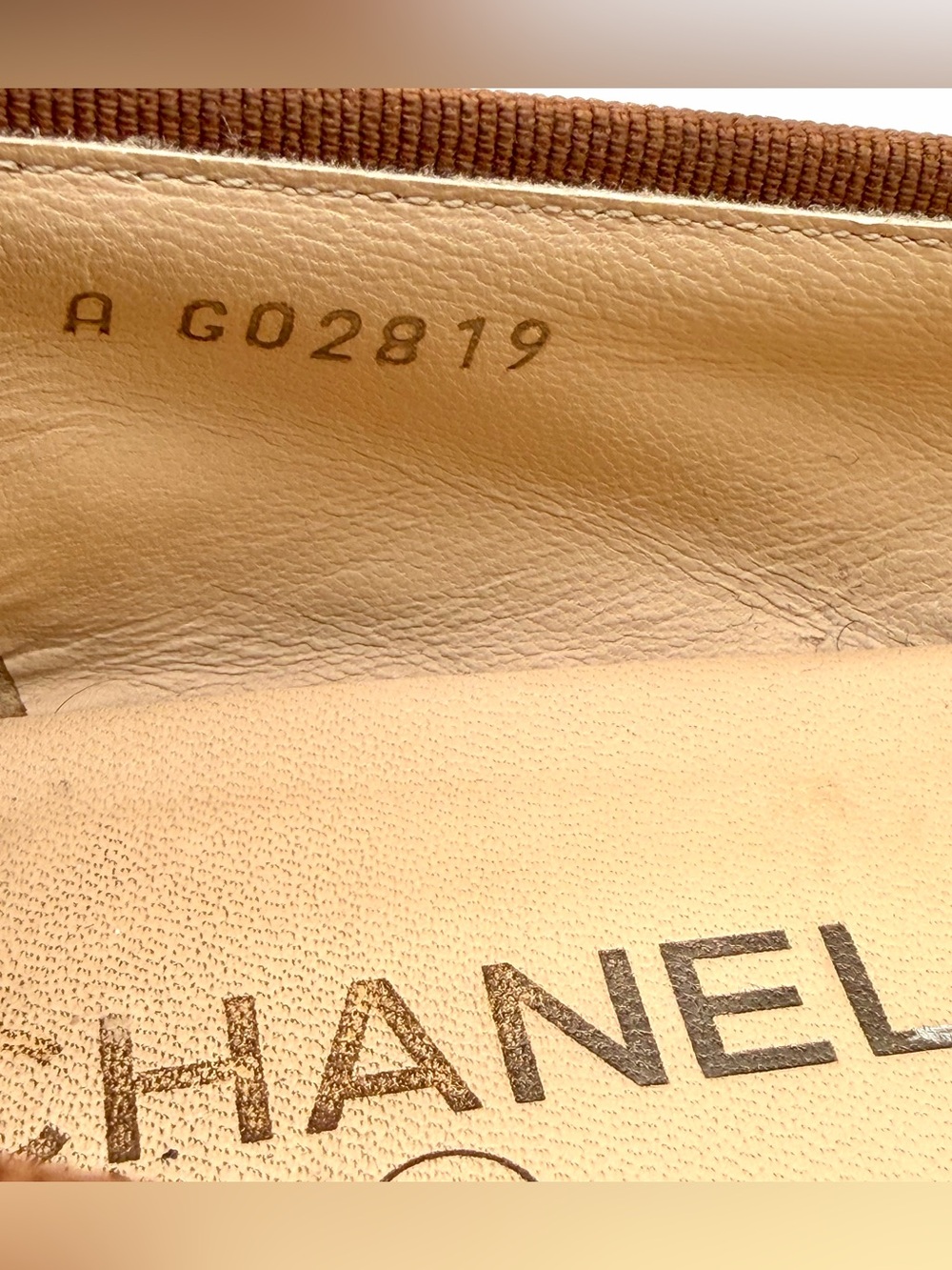 Chanel CC Cap Toe Caviar Leather
Bow Ballet Flats Brown EU 39 US 8.5 - Picture 7 of 12